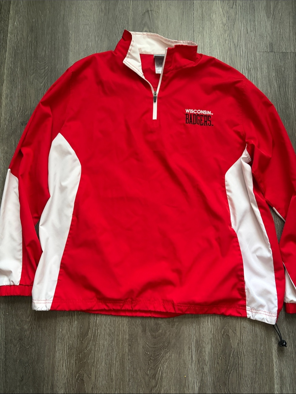 Knights Apparel Red and White Team Pullover